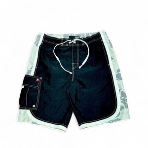 Tony Hawk Vintage 90s Y2K Skate Surf Swim Trunks